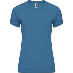 Damska Koszulka Sportowa Z Krótkim Rękawem Bahrain. Niebieskie t-shirty sportowe ROLY, xl, bez wzorów, bez ramiączek, trekkingowe. Za 25.99 zł.