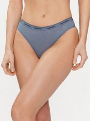 Calvin Klein Underwear Figi brazylijskie 000QD5233E Niebieski. Niebieskie figi Calvin Klein Underwear, bez wzorów, z syntetyku. Za 89.99 zł.