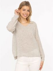Zwillingsherz Kaszmirowy sweter w kolorze jasnoszarym rozmiar: S. Szare swetry Zwillingsherz, s, bez wzorów, z kaszmiru, bez ramiączek. Za 431.47 zł.