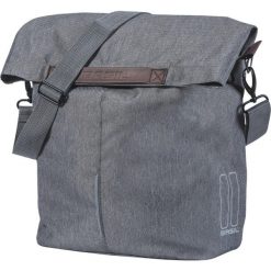 Torba na zakupy „City. Szare shopper bag BASIL, bez wzorów, sportowe, bez dodatków. Za 222.95 zł.