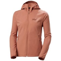 Kurtka przeciwdeszczowa damska Helly Hansen Cascade Shield. Brązowe kurtki przeciwdeszczowe Helly Hansen, bez wzorów, bez kaptura, trekkingowe. Za 723.50 zł.