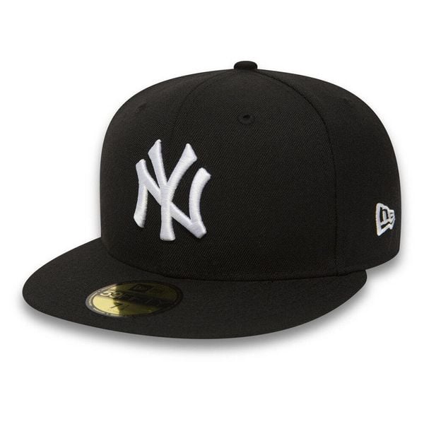 Czapka z daszkiem New Era 59FIFTY New York Yankees Fullcap 10003436 7 1/2. Czarne czapki z daszkiem New Era, bez wzorów. Za 194.35 zł.