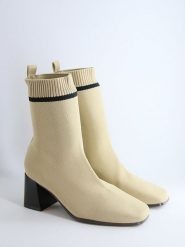 Bellucci Botki w kolorze beżowym rozmiar: 40. Brązowe botki Bellucci, bez wzorów, eleganckie, bez obcasa, bez zapięcia. Za 169.67 zł.