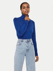 Vero Moda Golf Glory 10231630 Niebieski Regular Fit. Niebieskie swetry Vero Moda, l, bez wzorów, z wiskozy, bez ramiączek. Za 69.99 zł.