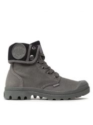 Palladium Trapery Baggy 92353-029-M Szary. Szare traperki Palladium, bez wzorów, z materiału, bez obcasa, bez zapięcia. Za 419.00 zł.
