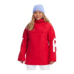 Kurtka narciarska damska Roxy x Chloe Kim Overhead. Czerwone kurtki narciarskie Roxy, na zimę, xs, bez wzorów, bez kaptura, narciarskie. W wyprzedaży za 971.49 zł.