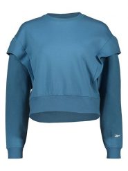 Reebok Bluza "Dreamblend" w kolorze niebieskim rozmiar: L. Niebieskie bluzy Reebok, l, bez wzorów, bez kaptura. Za 114.44 zł.