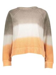 Juvia Bluza w kolorze pomarańczowo-szarobrązowym rozmiar: XS. Brązowe bluzy Juvia, xs, bez wzorów, z bawełny, bez ramiączek, bez kaptura. Za 184.95 zł.