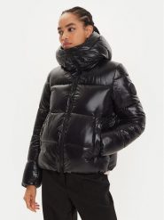 Save The Duck Kurtka zimowa D31989W LUCK19 Czarny Regular Fit. Czarne kurtki Save the duck, na zimę, bez wzorów, z syntetyku, bez kaptura. Za 939.99 zł.