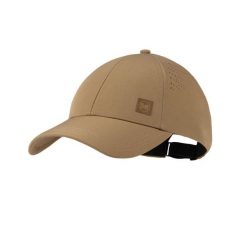 Czapka z daszkiem Buff Summit Cap. Brązowe czapki z daszkiem Buff, na lato, bez wzorów, z elastanu, wakacyjne. Za 148.49 zł.