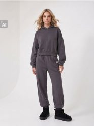 Bluza oversize z bawełną - szary. Szare bluzy bez kaptura Sinsay, l, bez wzorów, z bawełny, bez kaptura. Za 49.99 zł.