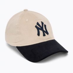 Czapka z daszkiem New Era Block Cord 9Twenty New York Yankees. Brązowe czapki z daszkiem New Era, bez wzorów. Za 119.99 zł.