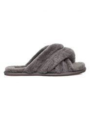 UGG Kapcie "Scuffita" w kolorze szarym z wełny jagnięcej rozmiar: 37. Szare kapcie UGG, bez wzorów, z wełny. Za 297.26 zł.