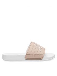 Kappa Klapki SS24-W2 Beżowy. Brązowe klapki Kappa, bez wzorów, bez obcasa, bez zapięcia. Za 79.99 zł.