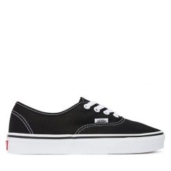 Tenisówki Vans. Czarne trampki Vans, bez wzorów, bez zapięcia, vans authentic. Za 259.99 zł.