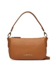 Valentino Torebka Brixton VBS7LX12 Brązowy. Brązowe torebki klasyczne Valentino, bez wzorów, ze skóry, bez dodatków. Za 459.99 zł.