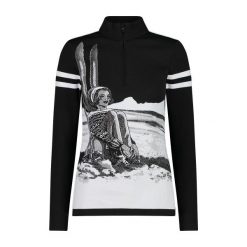 Sweter damski CMP. Białe swetry CMP, l, bez wzorów, z materiału, biznesowe, bez ramiączek. Za 505.65 zł.