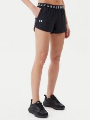 Under Armour Szorty sportowe Ua Play Up 3.0 1344552 Czarny Loose Fit. Czarne szorty sportowe Under Armour, bez wzorów, z syntetyku, na fitness i siłownię. Za 149.99 zł.