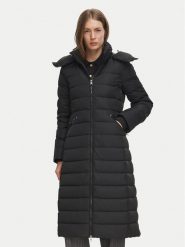 Tommy Hilfiger Kurtka puchowa WW0WW52290 Czarny Regular Fit. Czarne kurtki Tommy Hilfiger, m, bez wzorów, z puchu, bez kaptura. Za 1,599.00 zł.