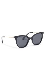 Polaroid Okulary przeciwsłoneczne 4184/S/X Czarny. Czarne okulary przeciwsłoneczne Polaroid, bez wzorów, z tworzywa sztucznego, metalowe. Za 199.99 zł.