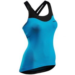 Damski tank top Northwave Muse. Niebieskie topy Northwave, bez wzorów, sportowe, bez kołnierzyka, bez ramiączek. Za 328.50 zł.