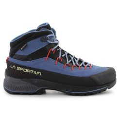 Buty La Sportiva TX4 Evo Mid Gtx 37G644322 GORE-TEX niebieskie. Niebieskie buty trekkingowe z gore-texu, bez zapięcia. Za 1,396.44 zł.
