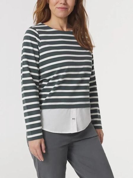 Sweter Damski TBS Aliyaron. Białe swetry TBS, m, bez wzorów, z bawełny, eleganckie, bez ramiączek. Za 369.00 zł.