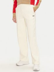 Fila Spodnie dresowe Lauka FAW0910 Écru Wide Leg. Spodnie dresowe Fila, bez wzorów, z bawełny. Za 159.99 zł.