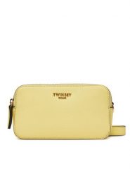 TWINSET Torebka 251TB7275 Żółty. Żółte listonoszki Twinset, bez wzorów, ze skóry, bez dodatków. Za 629.99 zł.