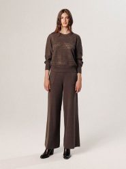 Rodier Sweter w kolorze khaki rozmiar: M. Brązowe swetry Rodier, m, bez wzorów, z wełny, bez ramiączek. Za 274.99 zł.