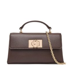 Torebka Furla. Brązowe torebki klasyczne Furla, bez wzorów, bez dodatków. Za 1,099.00 zł.