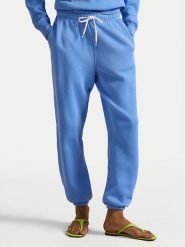 Polo Ralph Lauren Spodnie dresowe 211971700505 Błękitny Tapered Fit. Niebieskie spodnie dresowe Polo Ralph Lauren, bez wzorów, z bawełny. Za 729.99 zł.