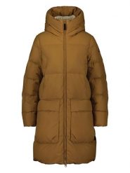 DOLOMITE Płaszcz puchowy "Fitzroy" w kolorze jasnobrązowym rozmiar: L. Brązowe płaszcze Dolomite, l, bez wzorów, z puchu, bez kaptura. Za 503.95 zł.