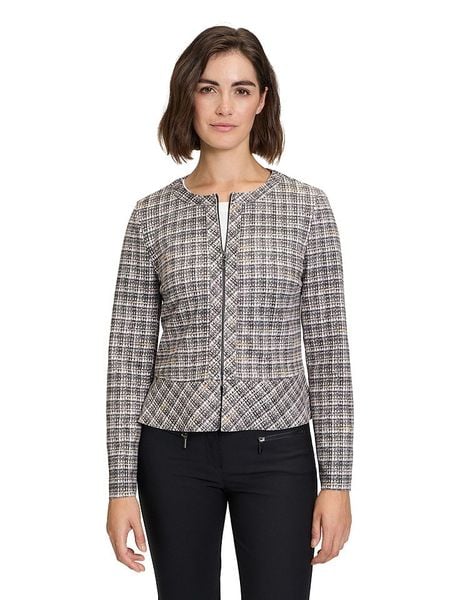 Betty Barclay Kurtka przejściowa w kolorze beżowo-szarym rozmiar: 42. Szare kurtki Betty Barclay, bez wzorów, bez kaptura. Za 254.14 zł.