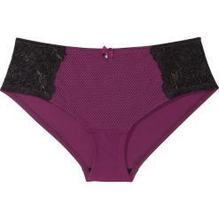 Figi "panty" bonprix jeżynowo-czarny. Bokserki damskie marki KALENJI. Za 24.99 zł.