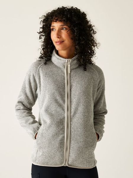 Regatta Kurtka polarowa "Mellrey" w kolorze szarym rozmiar: 34. Szare kurtki Regatta, bez wzorów, z polaru, bez kaptura. Za 143.90 zł.