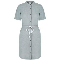 Sukienka damska LOAP Nury z bawełny, XS. Fioletowe sukienki Lolë, xs, bez wzorów, z bawełny, sportowe, bez kołnierzyka, bez ramiączek, sportowe. Za 162.99 zł.