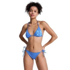 Dla Kobiety SOLID ESSENTIALS Niebieski. Niebieskie bikini Roxy, bez wzorów, z elastanu. Za 219.99 zł.