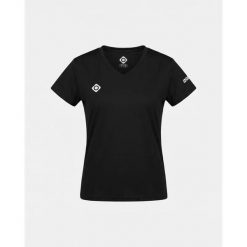 Damska koszulka do padla ALBION – elastyczna oddychająca i sportowa. Czerwone t-shirty sportowe IZAS, l, bez wzorów, z tkaniny, bez ramiączek, do biegania. Za 193.99 zł.