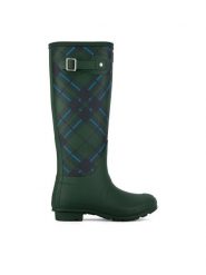 Hunter Kalosze HFRW0001242 Zielony. Zielone kalosze Hunter, bez wzorów, z kauczuku, bez zapięcia. Za 449.99 zł.