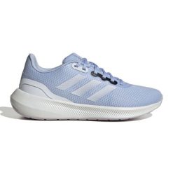 Buty adidas Runfalcon 3.0 W HP7555 niebieskie. Niebieskie buty do biegania bez wzorów, z gumy, bez zapięcia, do biegania. Za 363.59 zł.