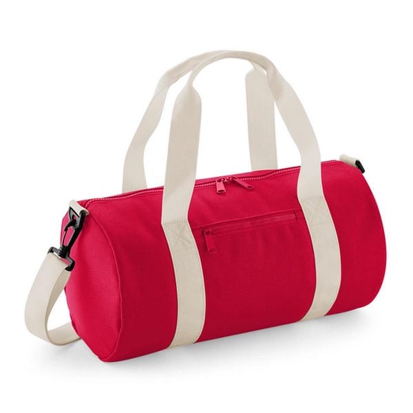 Torba z polaru Bag Base. Czarne torby podróżne BAGBASE, bez wzorów, z materiału, na ramię. Za 64.80 zł.