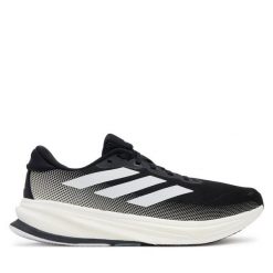 Buty do biegania adidas. Czarne buty do biegania adidas, bez wzorów, bez zapięcia, do biegania. Za 479.99 zł.