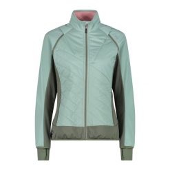 Kurtka damska z odpinanymi rękawami CMP hybrid. Niebieskie kurtki przejściowe sportowe CMP, s, bez wzorów, z materiału, z kapturem, trekkingowe, primaloft. Za 430.20 zł.