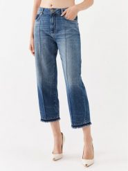 Pinko Jeansy Barbara 101713 A146 Niebieski Boyfriend Fit. Niebieskie jeansy Pinko, bez wzorów, z bawełny. Za 649.99 zł.