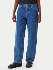 Calvin Klein Jeans Jeansy 90's J20J225134 Granatowy Loose Fit. Niebieskie jeansy Calvin Klein Jeans, s, bez wzorów, z bawełny. Za 239.99 zł.