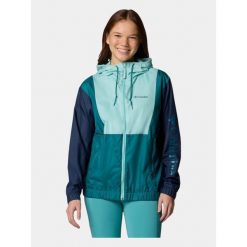 Wiatrówka damska Columbia Lily Basin II. Czarne kurtki przejściowe sportowe Columbia, m, bez wzorów, z softshellu, bez kaptura, trekkingowe. Za 269.00 zł.