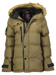 Canadian Peak Parka w kolorze khaki rozmiar: L. Brązowe płaszcze Canadian Peak, l, bez wzorów, bez kaptura. Za 221.15 zł.
