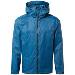 Kurtka Unisex Dla Dorosłych Expert Packable Jacket. Niebieskie kurtki Craghoppers, l, bez wzorów, sportowe, bez kaptura. Za 452.99 zł.