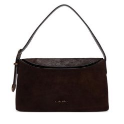 Torebka Hispanitas. Brązowe torebki klasyczne Hispanitas, bez wzorów, klasyczne, bez dodatków. Za 534.99 zł.